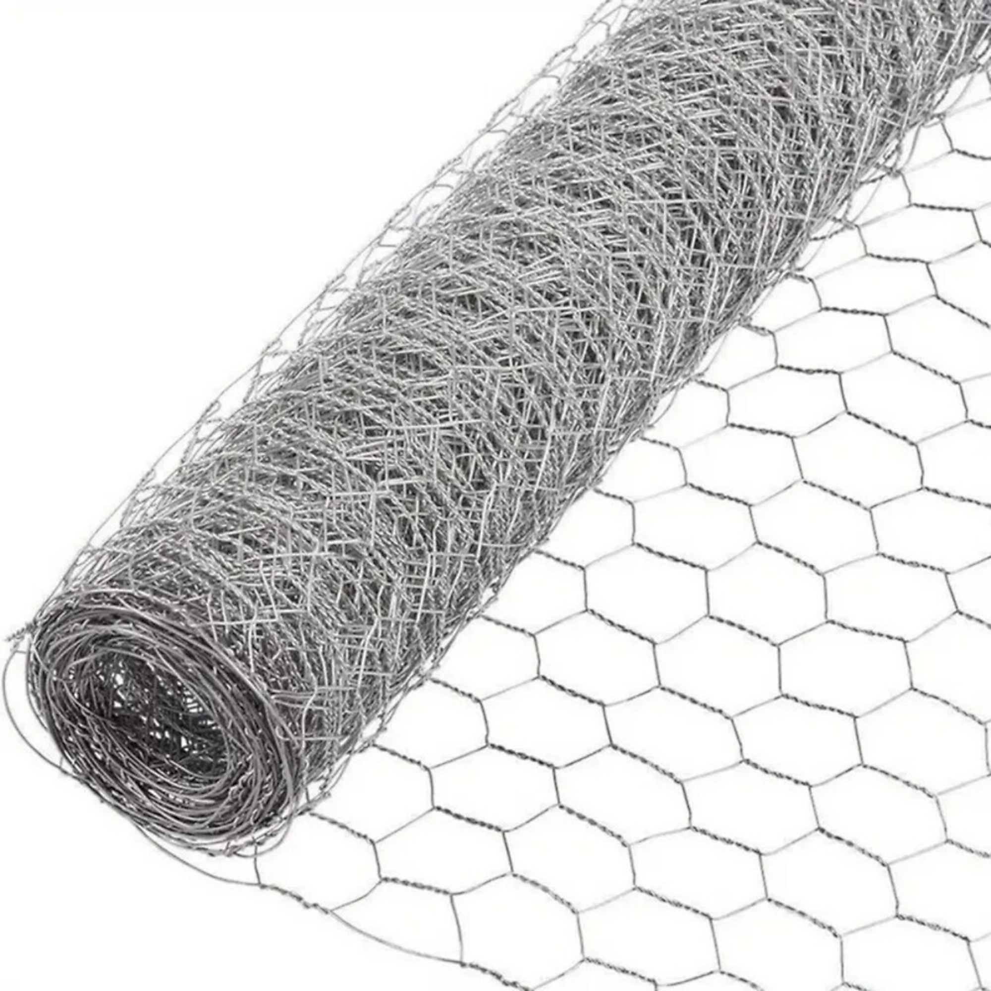 BlackTeck 23.62in. x 98.4ft. 22-Ga. Anti-Rust Galvanized Wire Mesh — Precision Welding, Garden Fencing and Pet Enclosures, Model# N2-0630M